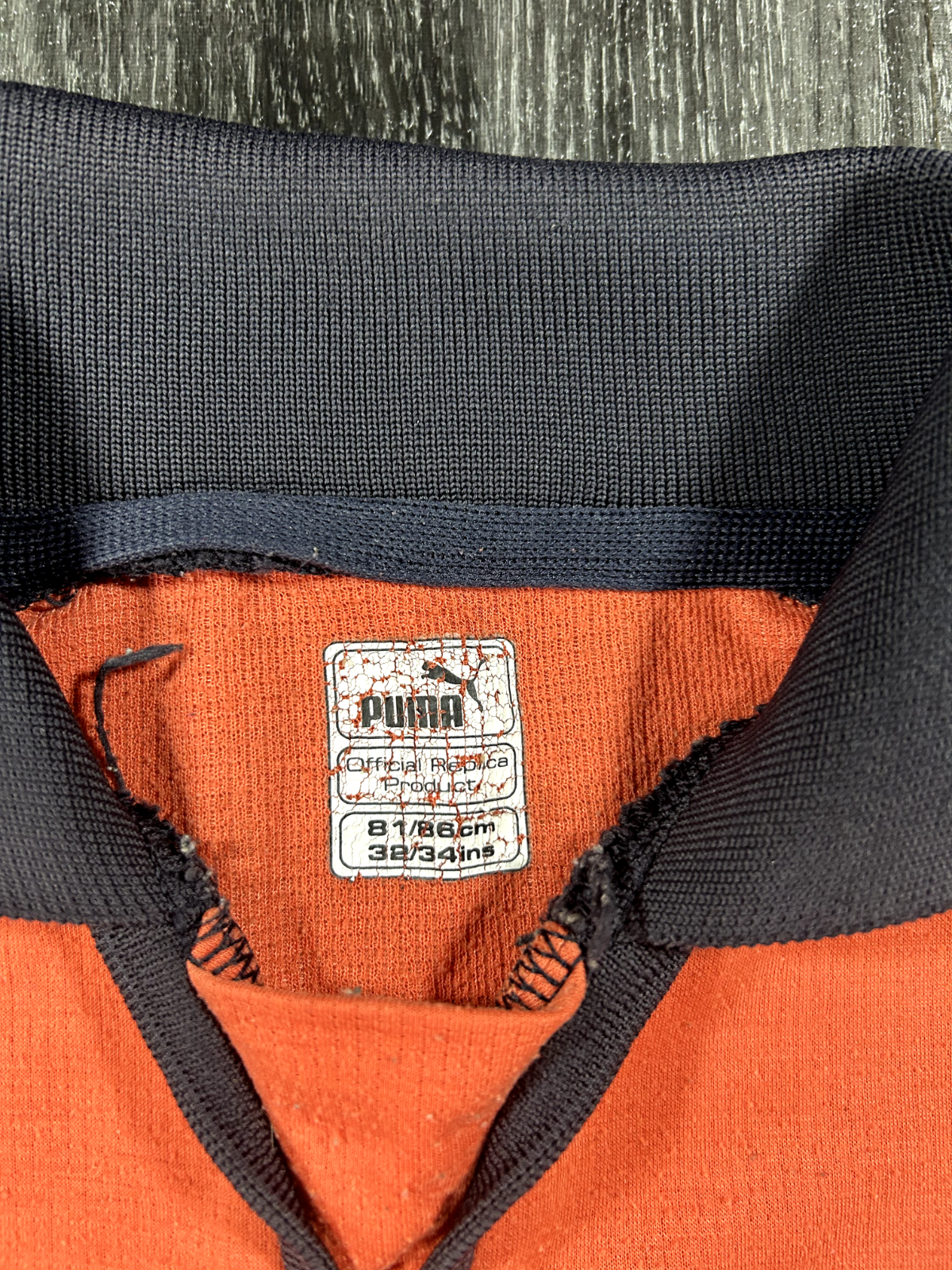 Original Authentic Puma Everton 2001/2002 Third Shirt Mens XXS8