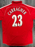 Original Adidas Liverpool 2006/2007 Home Shirt CARRAGHER 23 Mens Extra Large0