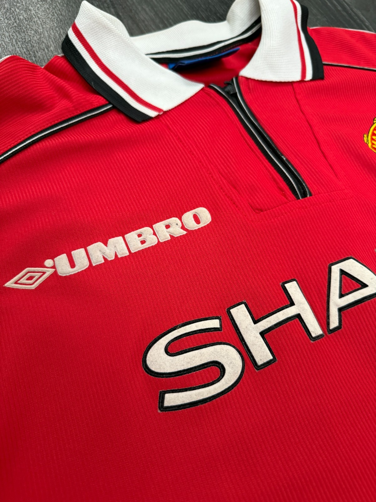Original Umbro Manchester United 1998/1999 Home Shirt CANTONA 7 Mens XL5