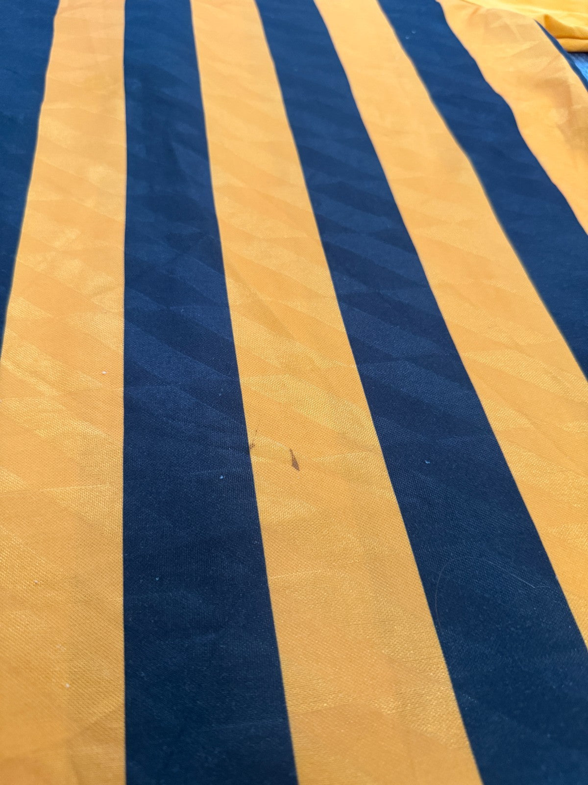 Original Authentic Matchwinner Hull City 1990/1991 Home Shirt Mens Large11