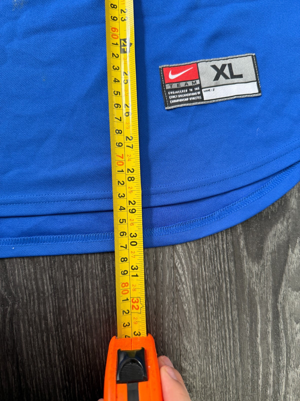 Original Authentic Nike Rangers 1999/2000 Home Shirt Mens Extra Large3