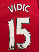 Original Nike Manchester United 2007/2008 Home Shirt VIDIC 15 Mens Extra Large1