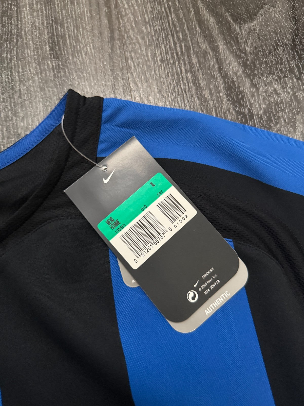 BNWT Original Nike Inter Milan 2005/2006 Home Shirt Mens Extra Large XL2