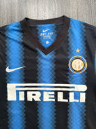 Original Authentic Nike Inter Milan 2010/2011 Home Shirt Mens Small1
