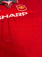 Original Authentic Umbro Manchester United 1994/1995 Home Shirt Mens XL3