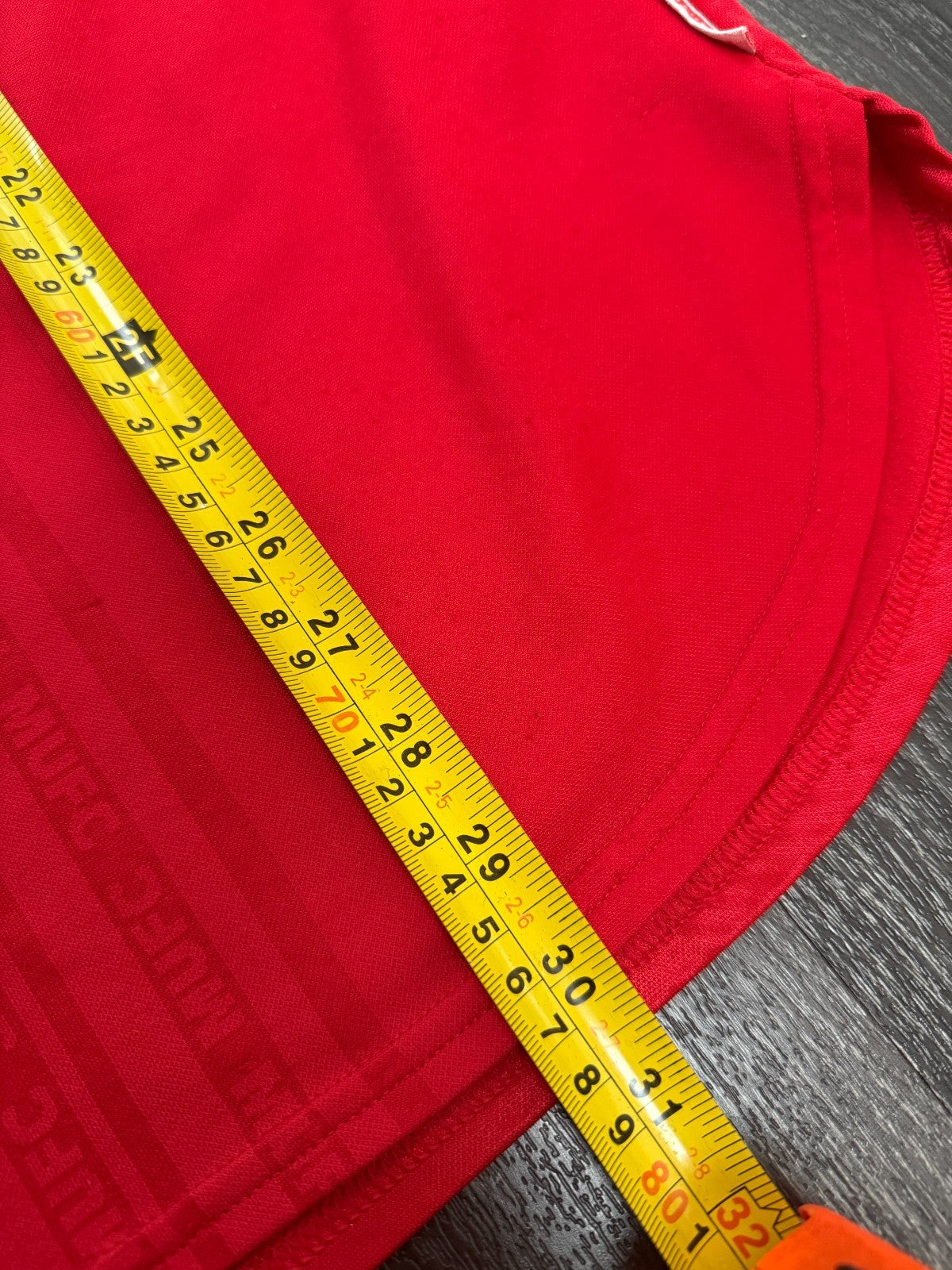 Original Umbro Manchester United 1999 Champions League Home Shirt Mens XL7