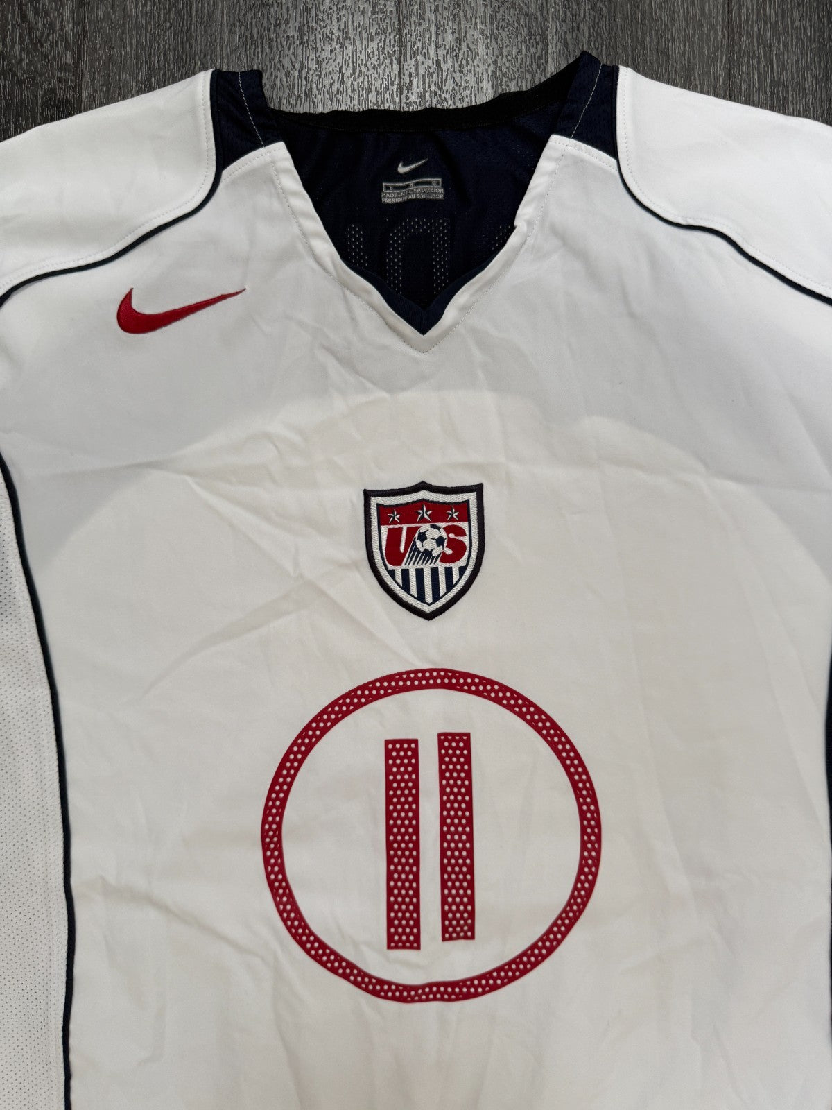 Original Authentic Nike USA FC 2004 Home Shirt ADU 11 Mens Large2
