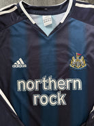 Original Adidas Newcastle United 2004/2005 Long Sleeve Away Shirt Mens XXL 2XL1