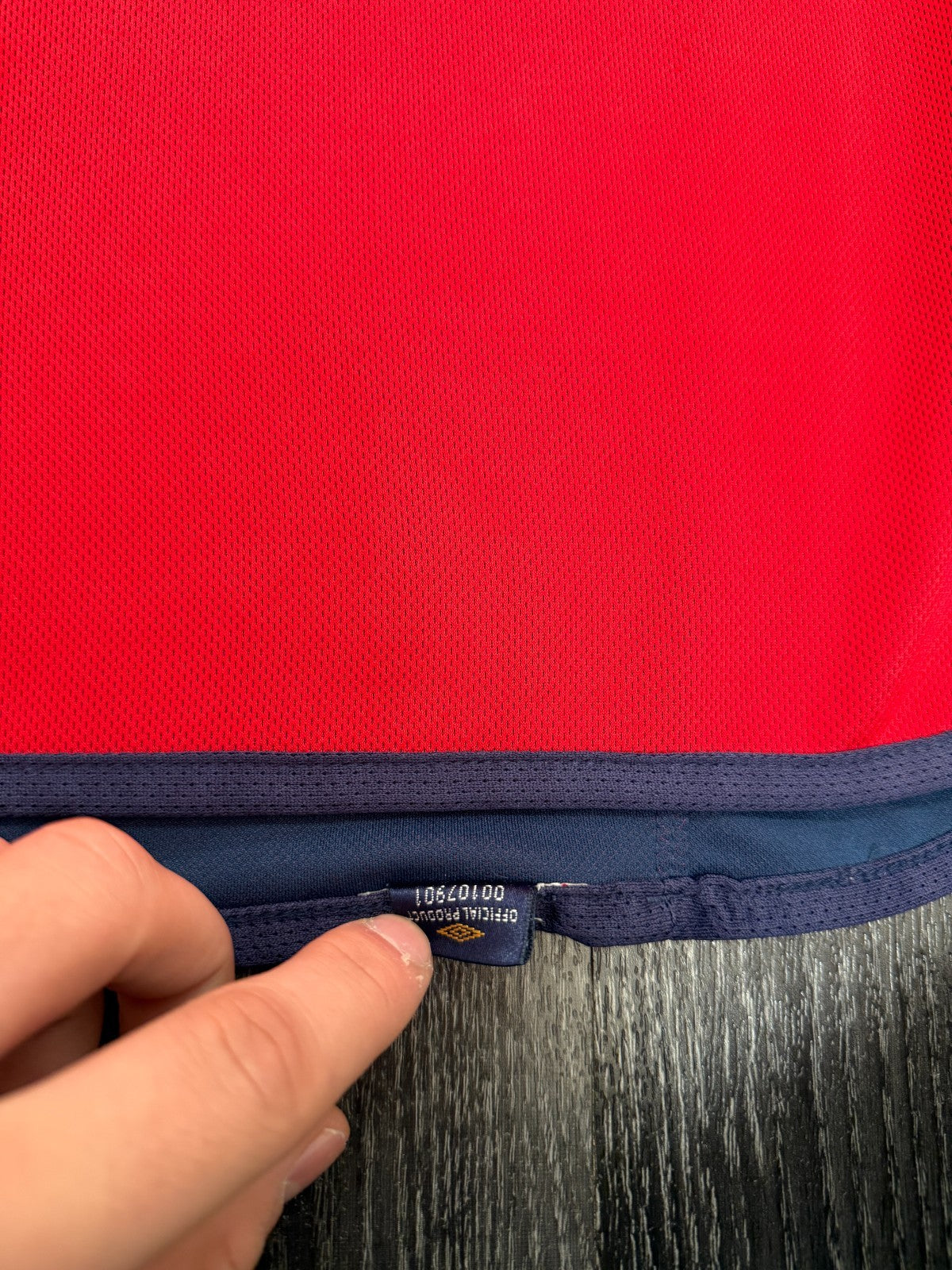 Original Umbro England 2002 Away Shirt Mens Small S3