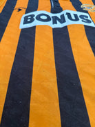 Original Authentic Matchwinner Hull City 1990/1991 Home Shirt Mens Large9