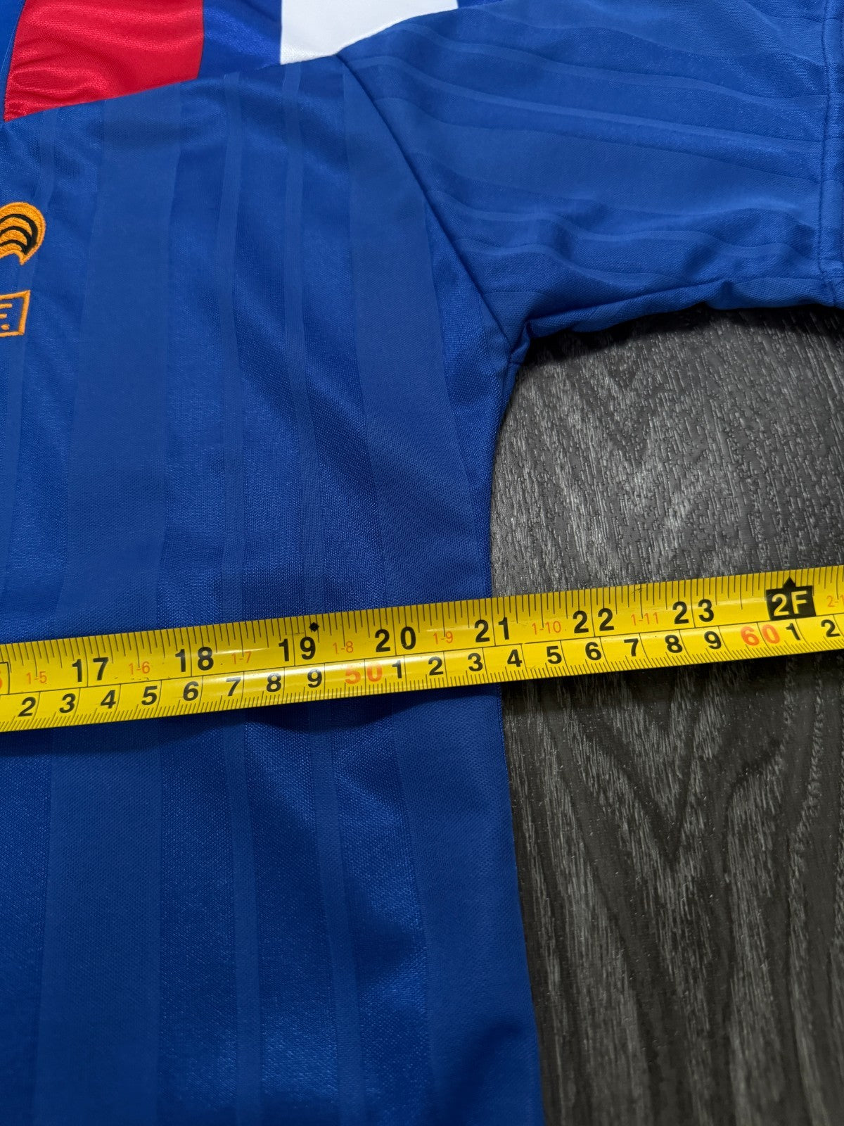 Original Adidas France 1992 Home Shirt Mens Medium M4