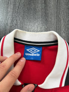Original Umbro Manchester United 1998/1999 Home Shirt BECKHAM 7 Mens XXL 2XL3