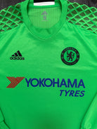 ELITE PLAYER ISSUE Original Adidas Chelsea 2016/2017 Goalkeeper Shirt Mens M1