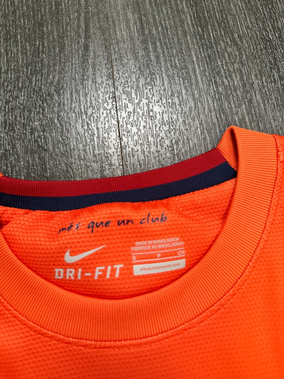 Original Nike Barcelona 2012/2013 Away Shirt Mens Small S2