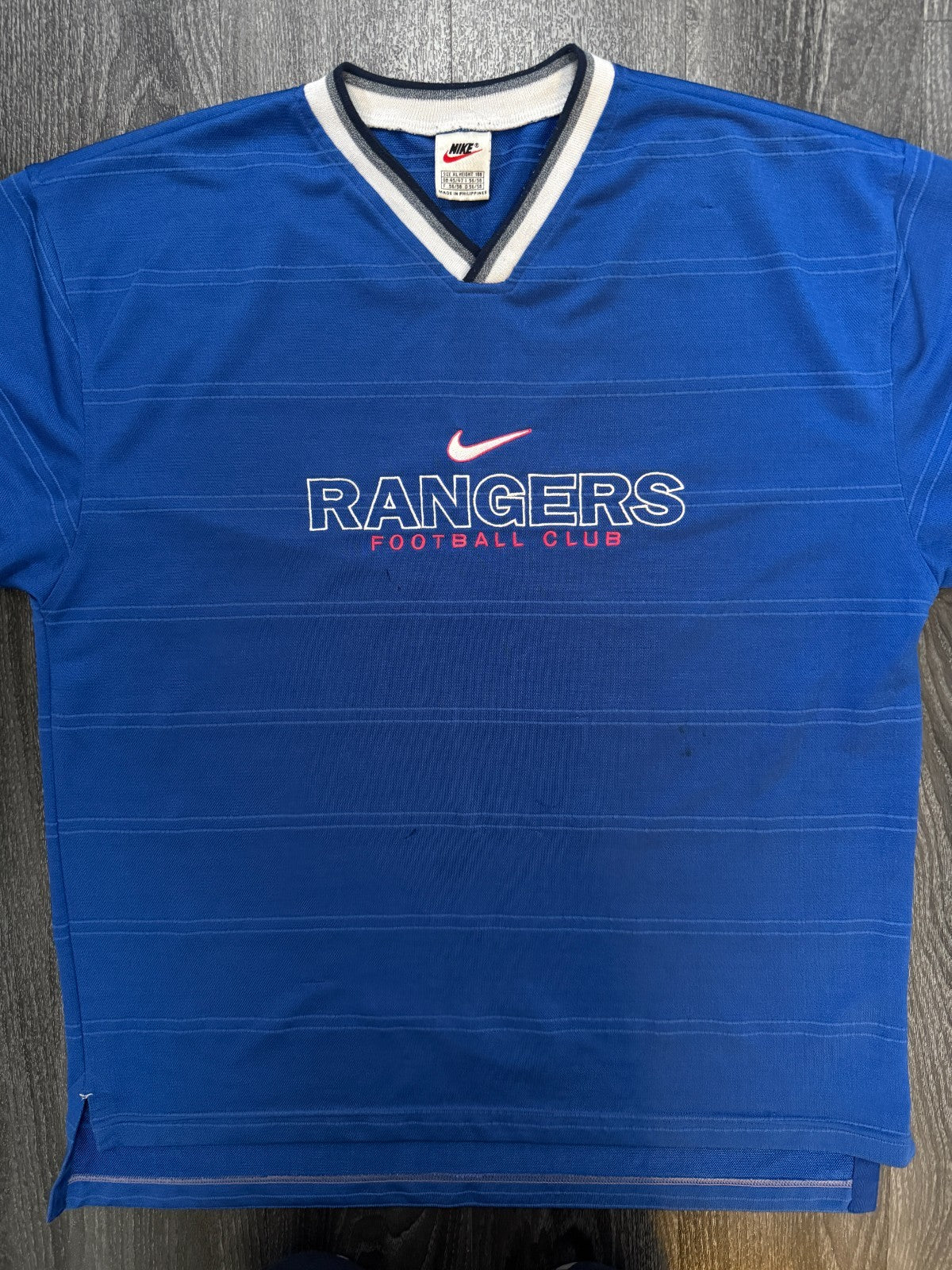 Original Nike Rangers 1997/1998 Training Shirt Mens Extra Large0