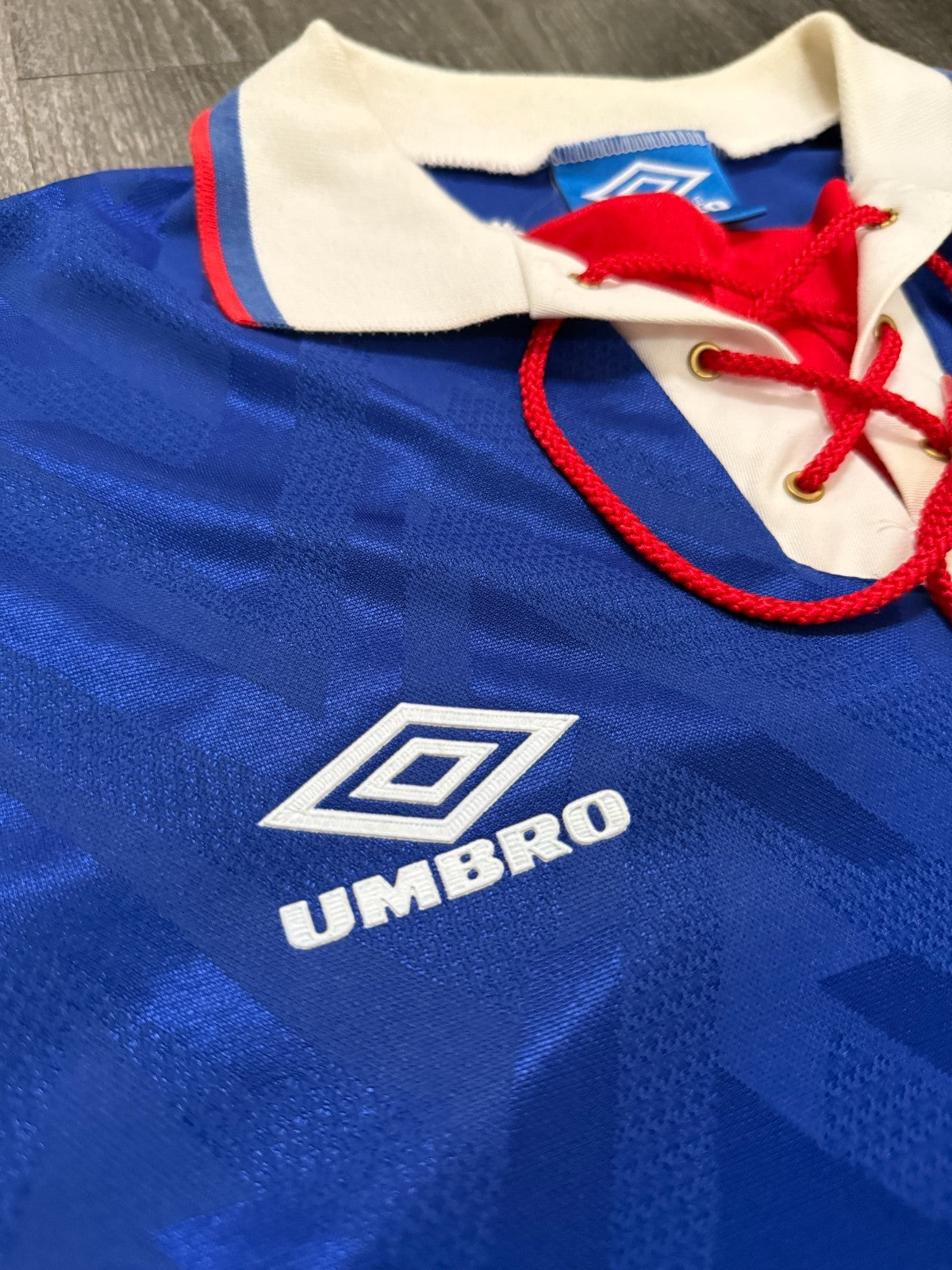 Original Umbro Ipswich Town 1992/1993 Home Shirt Mens Large3