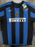 BNWT Original Nike Inter Milan 2005/2006 Home Shirt Mens Extra Large XL0