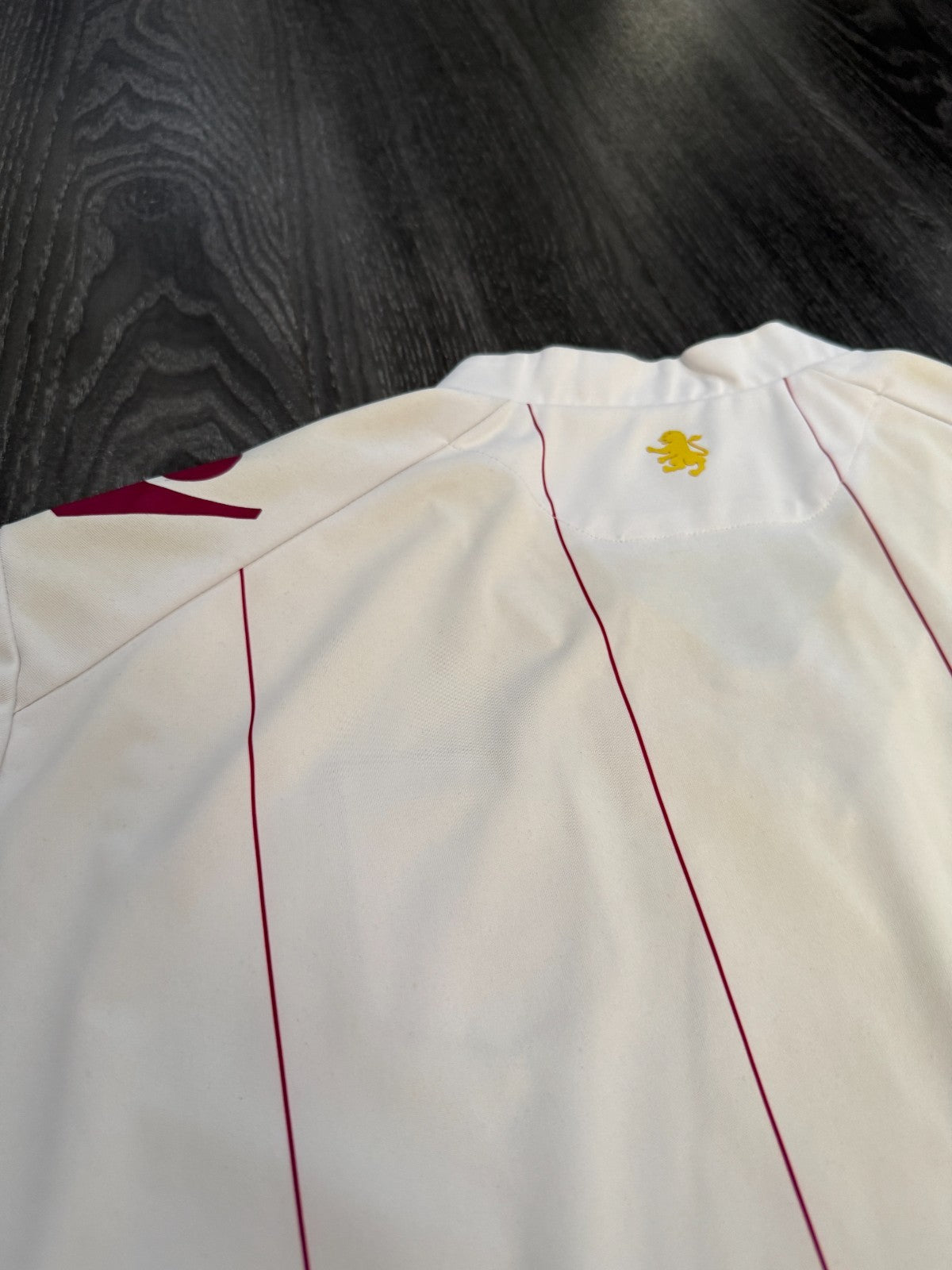 Original Authentic Macron Aston Villa 2014/2015 Away Shirt Mens 3XL XXXL9