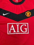Original Authentic Nike Manchester United 2009/2010 Home Shirt Mens XXL 2XL1