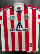 Original Atletica Chivas de Guadalajara 1997/1998 Home Shirt Mens Extra Large0