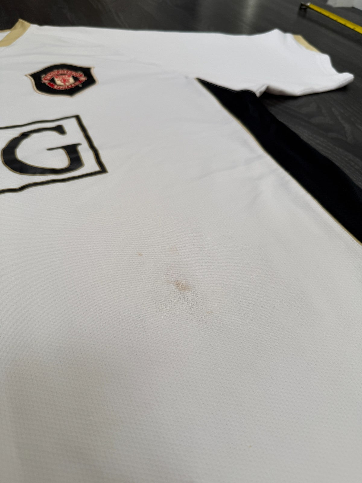 Original Nike Manchester United 2006/2007 Away Shirt SAHA Mens Extra Large3