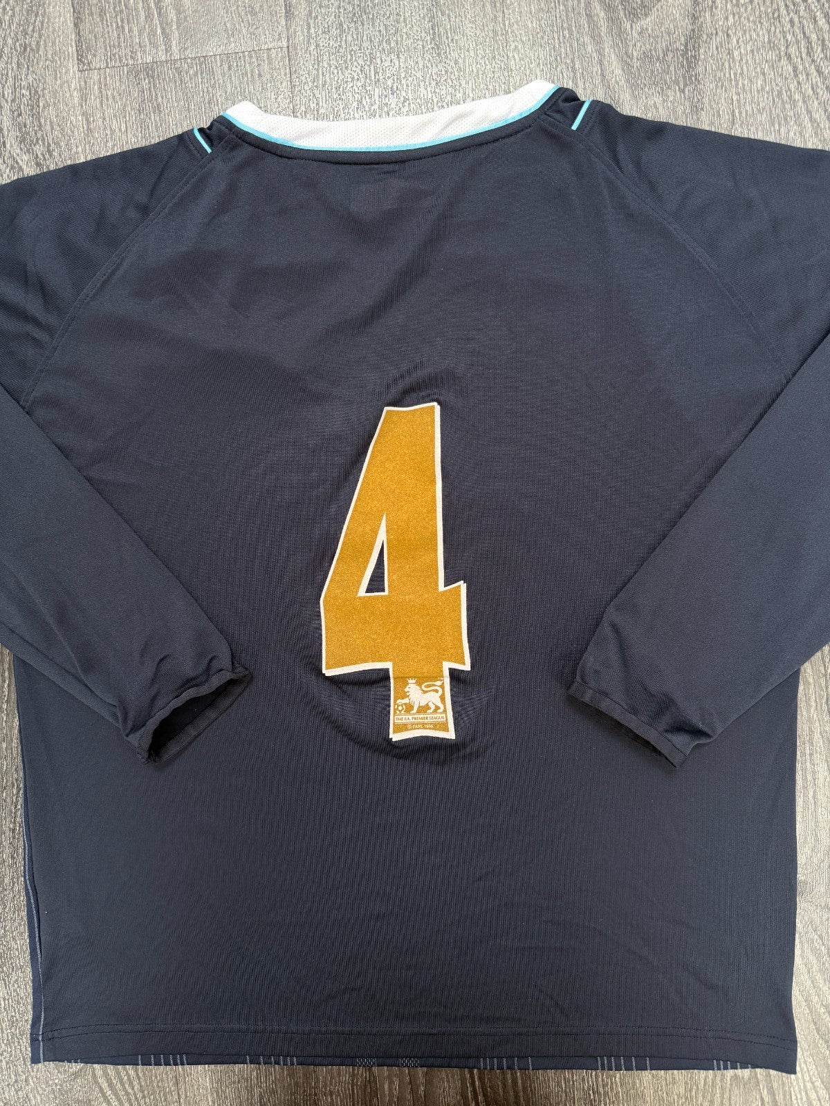 Original Reebok West Ham United 2006/2007 Long Sleeve Away Shirt Mens XL7