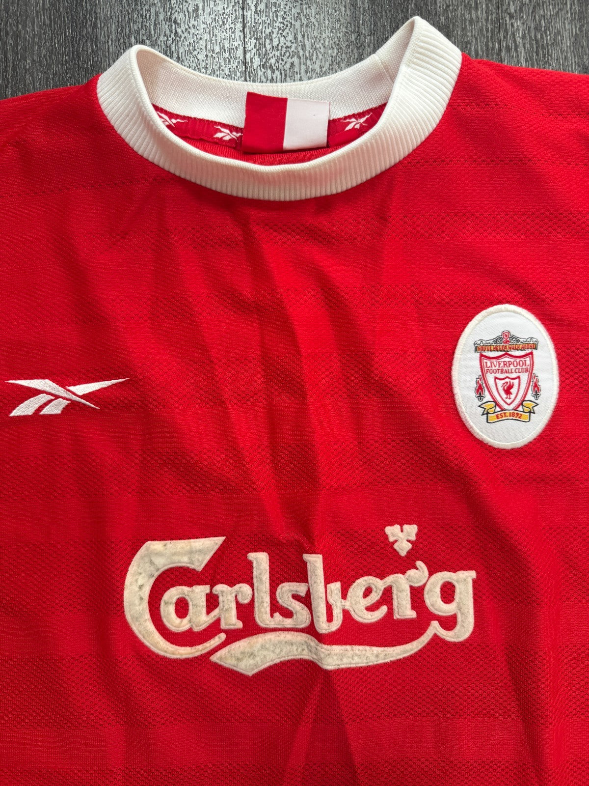 Original Reebok Liverpool 1998/1999 Home Shirt Mens XXL 2XL1