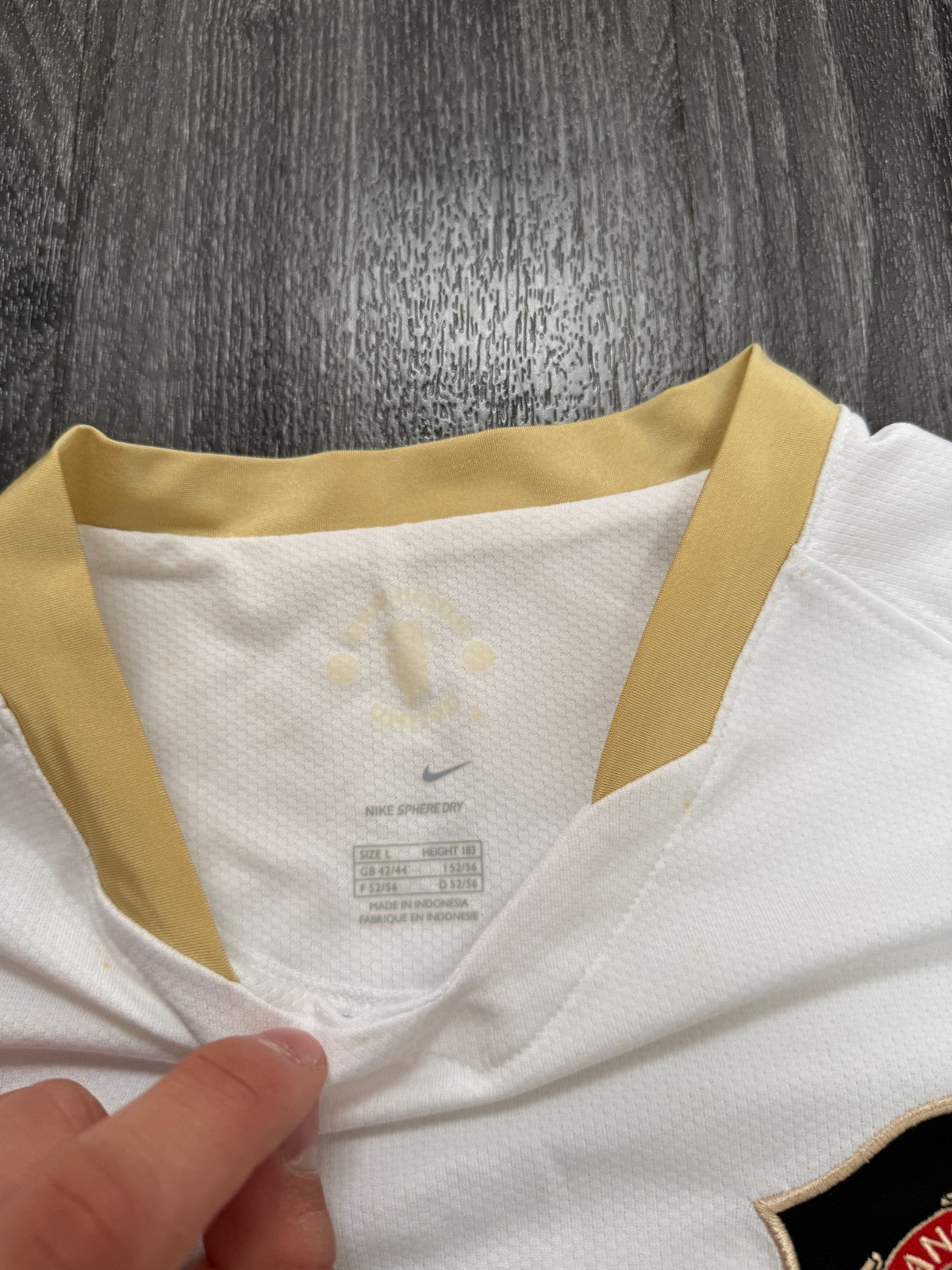 Original Nike Manchester United 2006/2007 Away Shirt ROONEY 8 Mens Large4