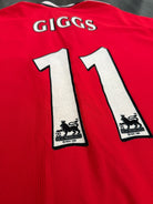 Original Umbro Manchester United 1998/1999 Home Shirt GIGGS 11 Mens Extra Large4