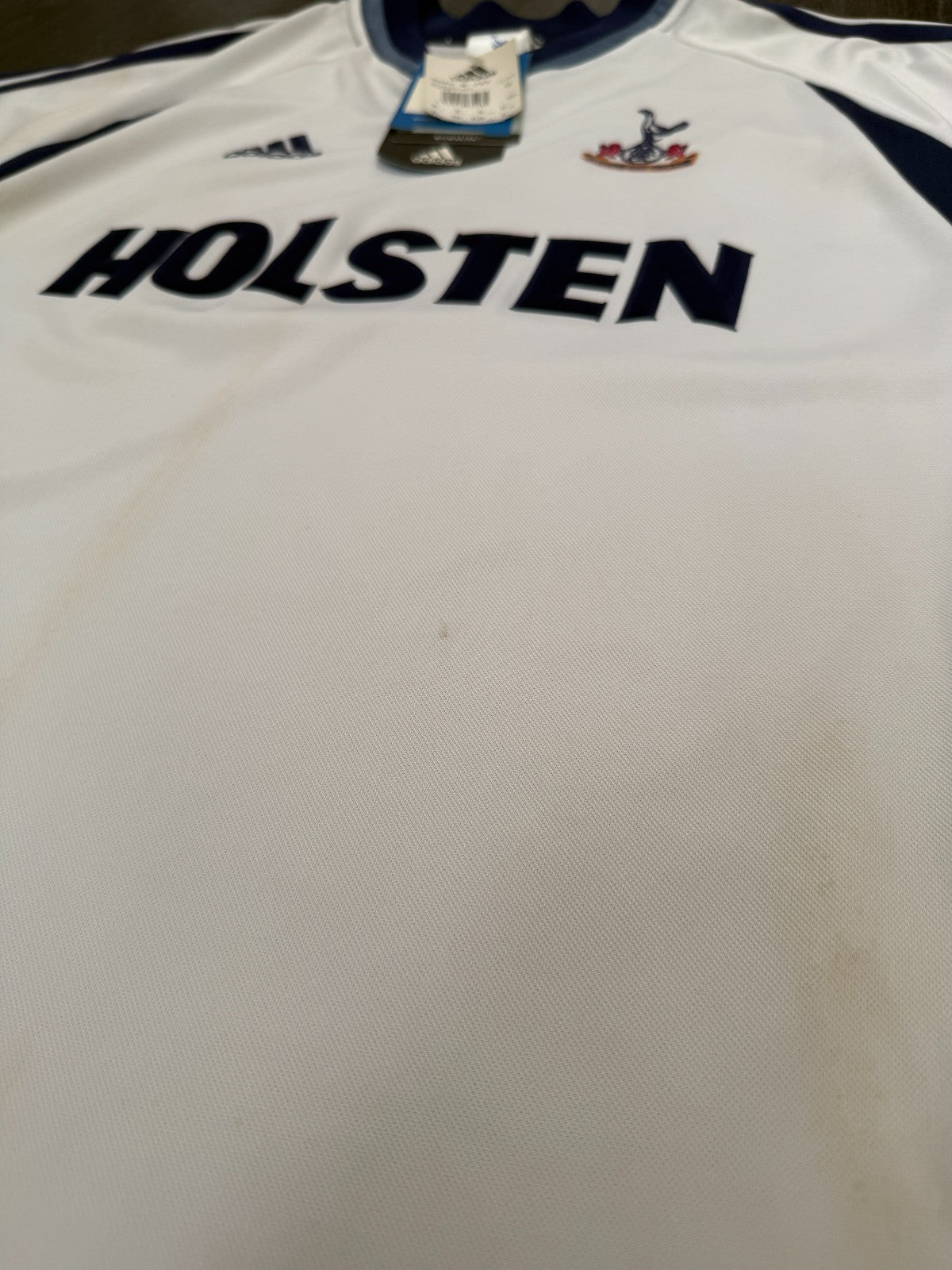 BNWT Original Adidas Tottenham Hotspuir Spurs 2001/2002 Home Shirt Mens XL4