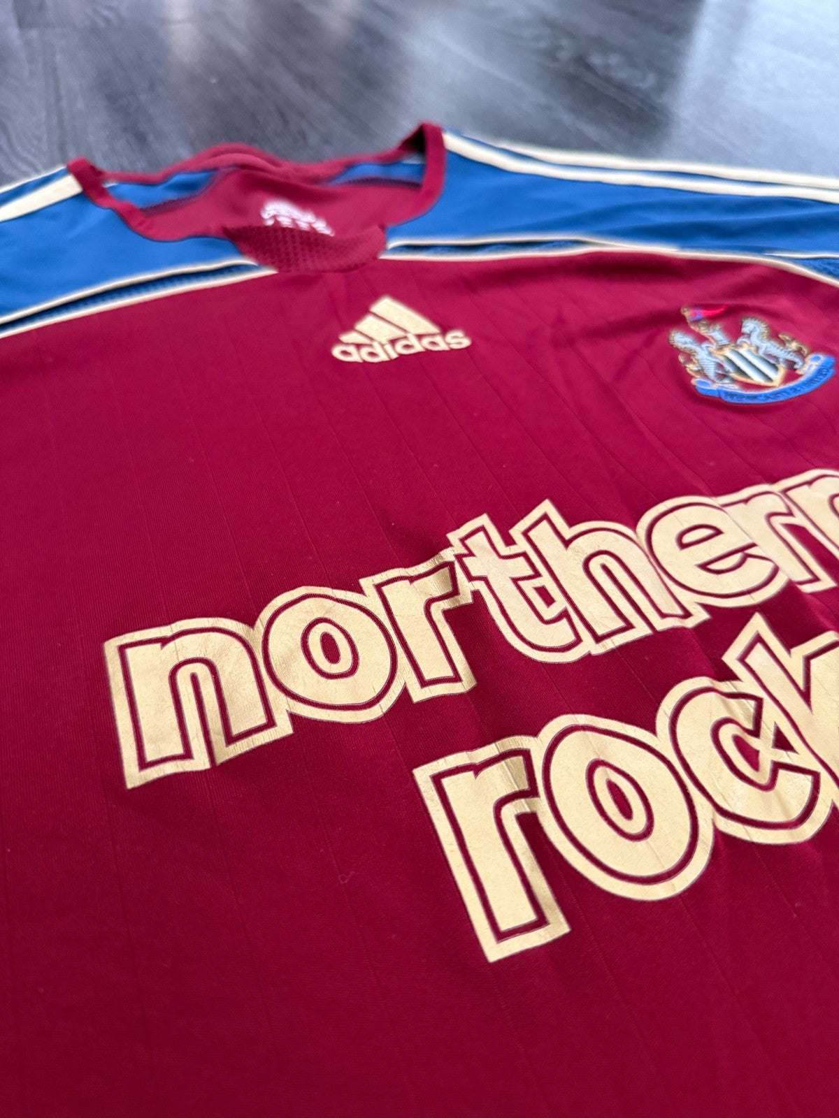 Original Adidas Newcastle United 2006/2007 Long Sleeve Away Shirt Mens XXL 2XL3