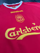 Original Reebok Liverpool 2002/2003 European Home Shirt Mens Large L3