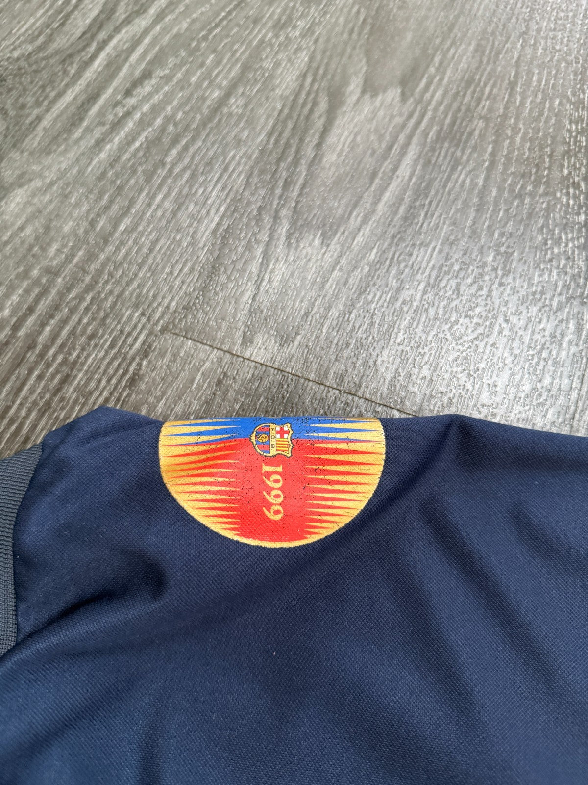 Original Nike Barcelona 1999/2000 Home Shirt Mens Medium6