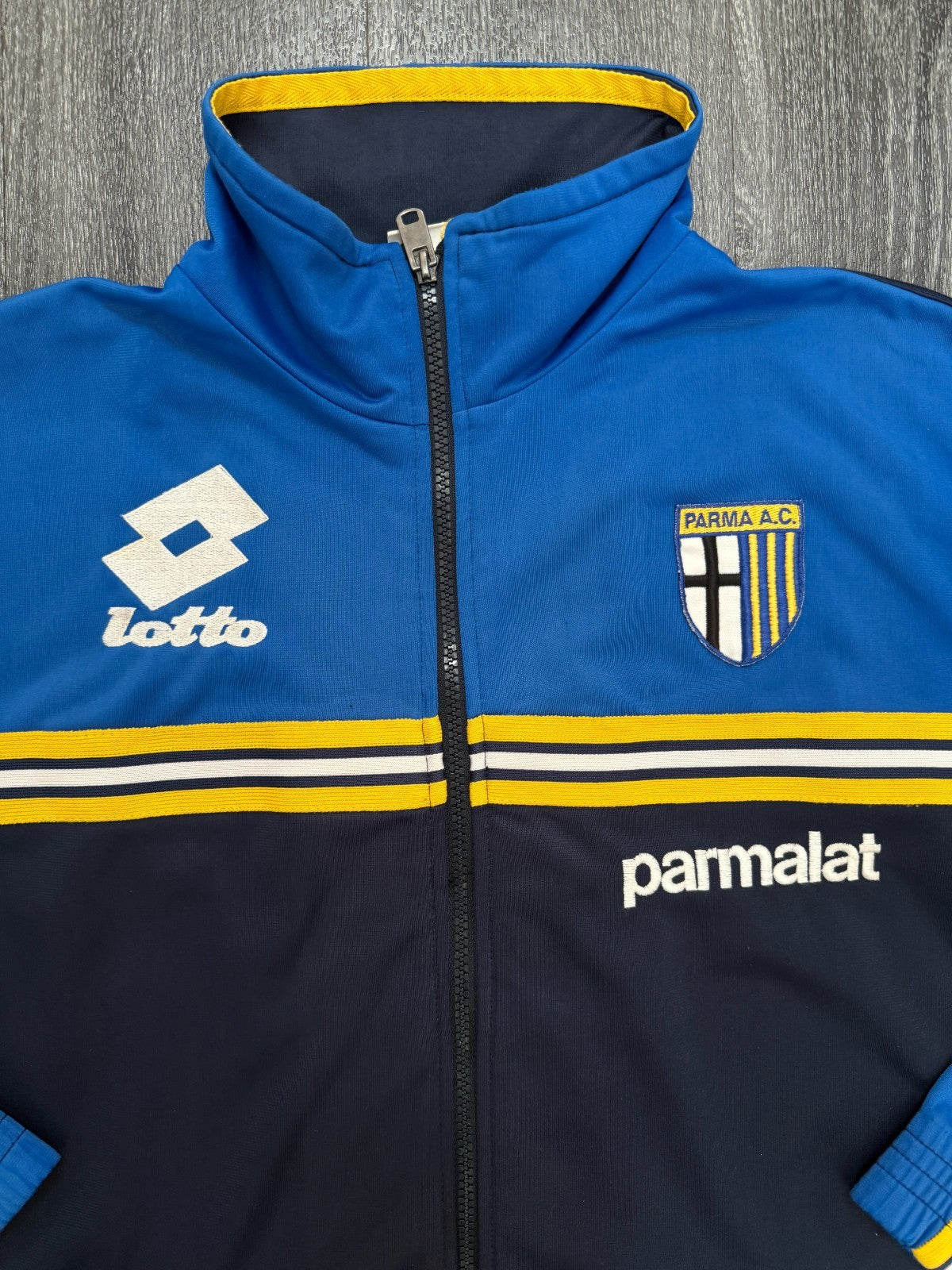 Original Lotto Parma 1998/1999 Track Jacket Mens Large L1
