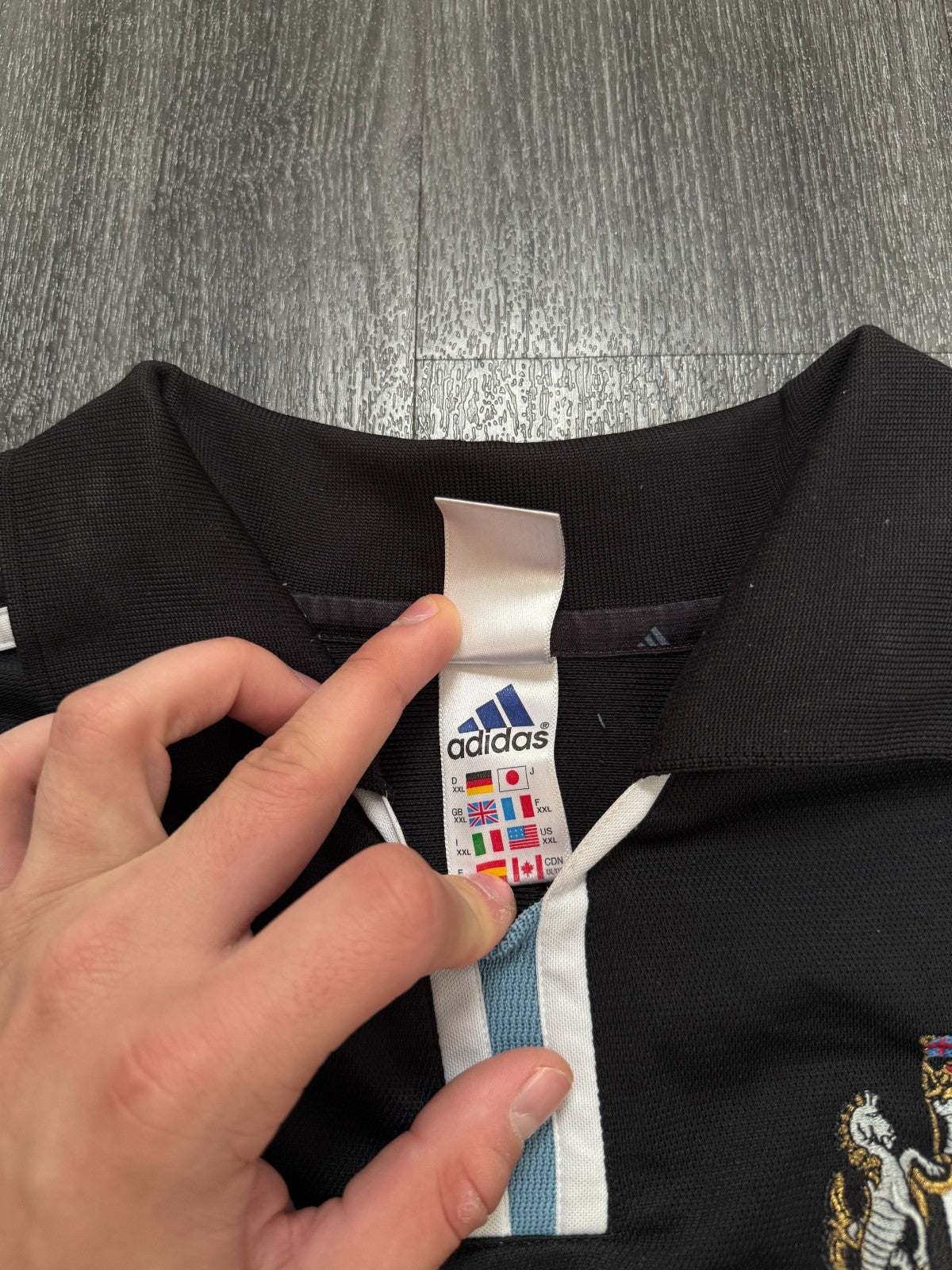 Original Adidas Newcastle United 2000/2001 Away Shirt Mens Extra Large2