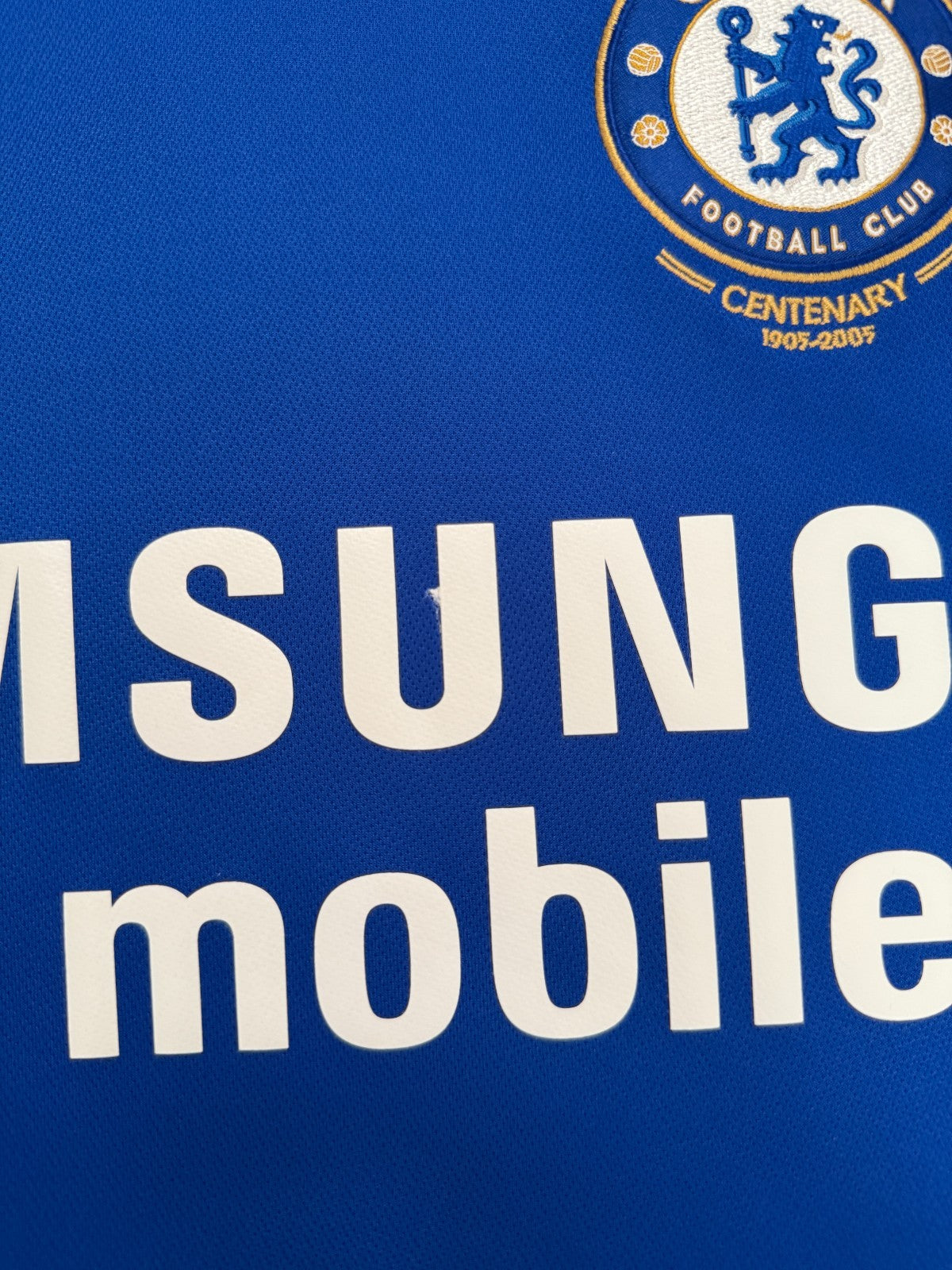 Original Umbro Chelsea 2005/2006 Home Shirt Mens XXL 2XL3