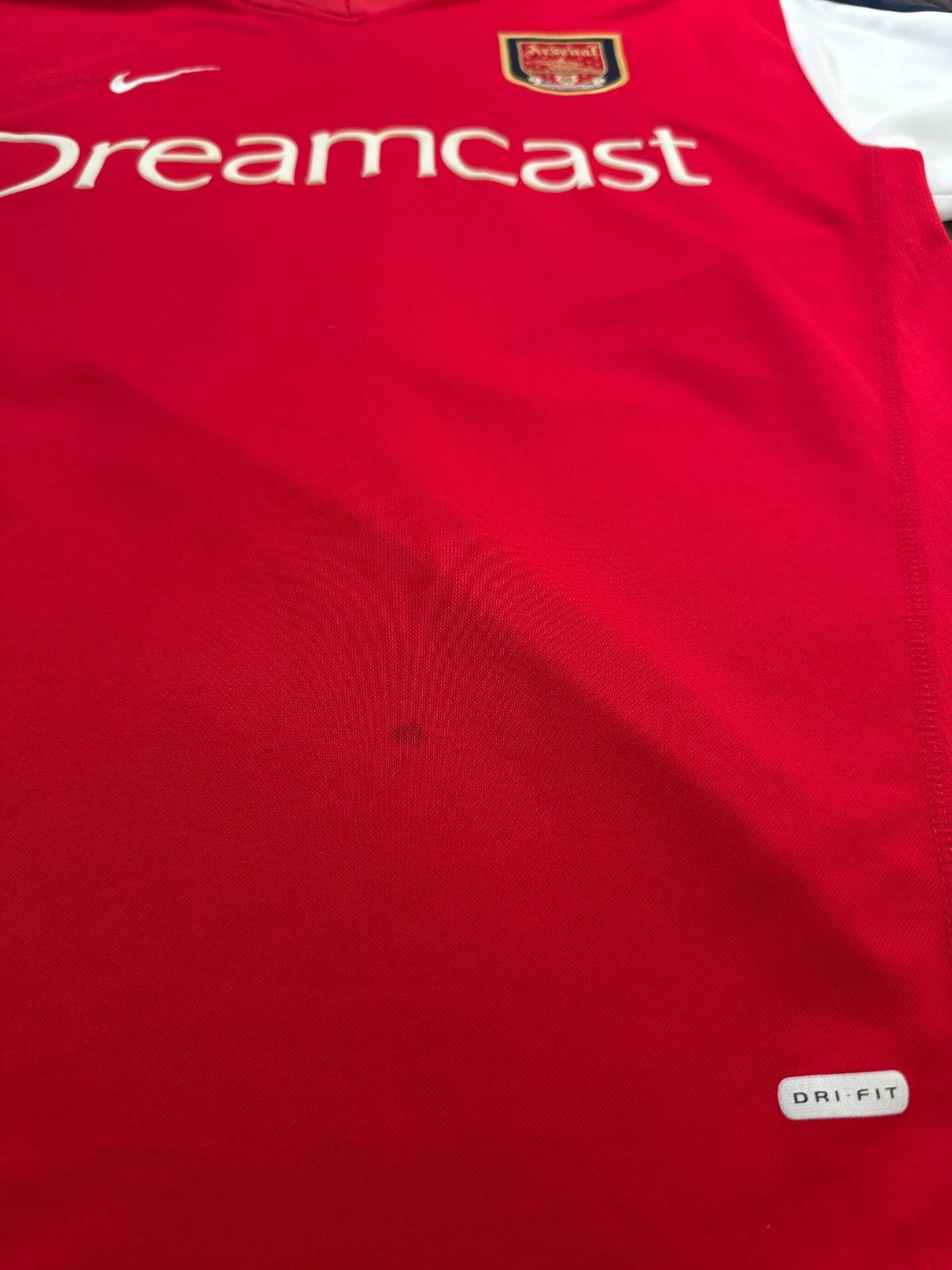 Original Nike Arsenal 2000/2001 Home Shirt HENRY 14 Mens Medium M5