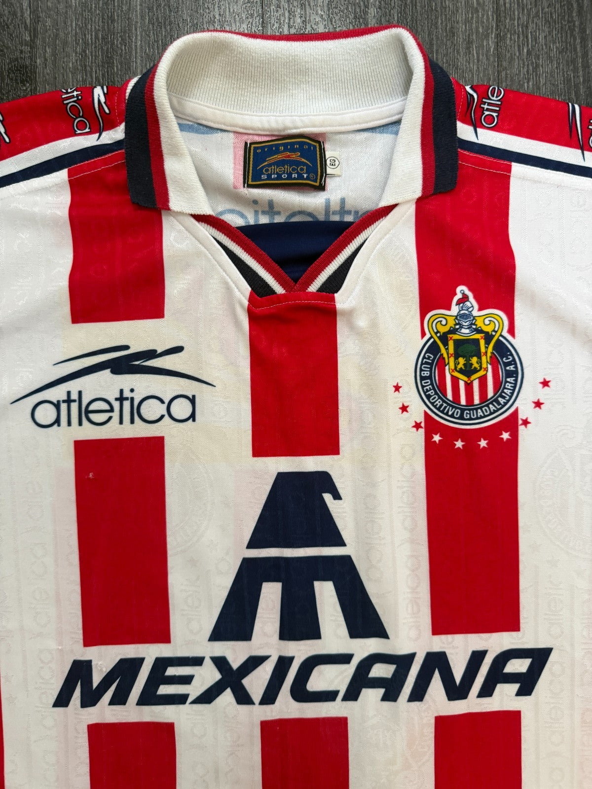 Original Atletica Chivas de Guadalajara 1997/1998 Home Shirt Mens Extra Large1