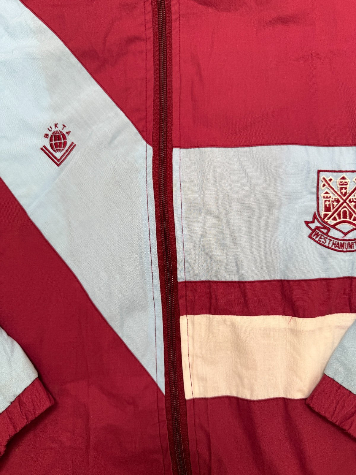 Original Bukta West Ham United 1989/1990 Track Jacket Mens Large1