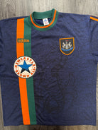 Original Authentic Adidas Newcastle United 1997/1998 Away Shirt Mens Extra Large0