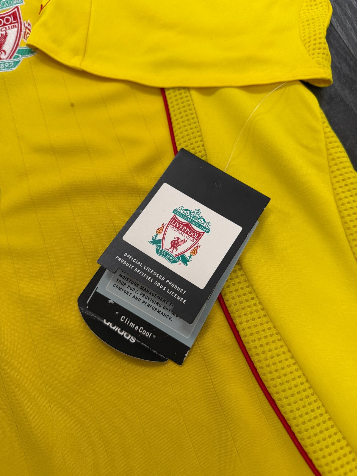 Original Adidas Liverpool 2006/2007 Away Shirt Mens Extra Large XL3