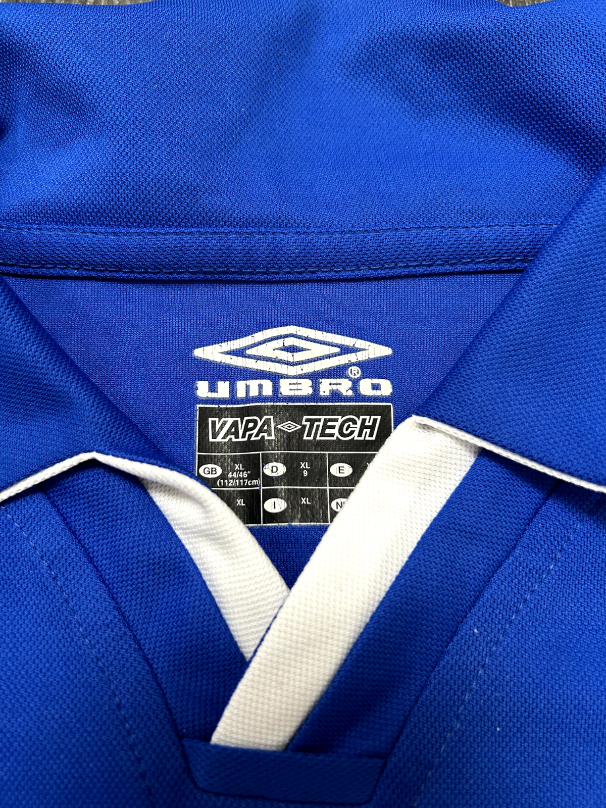 Original Authentic Umbro Chelsea 2001/2002 Home Shirt Mens Extra Large6