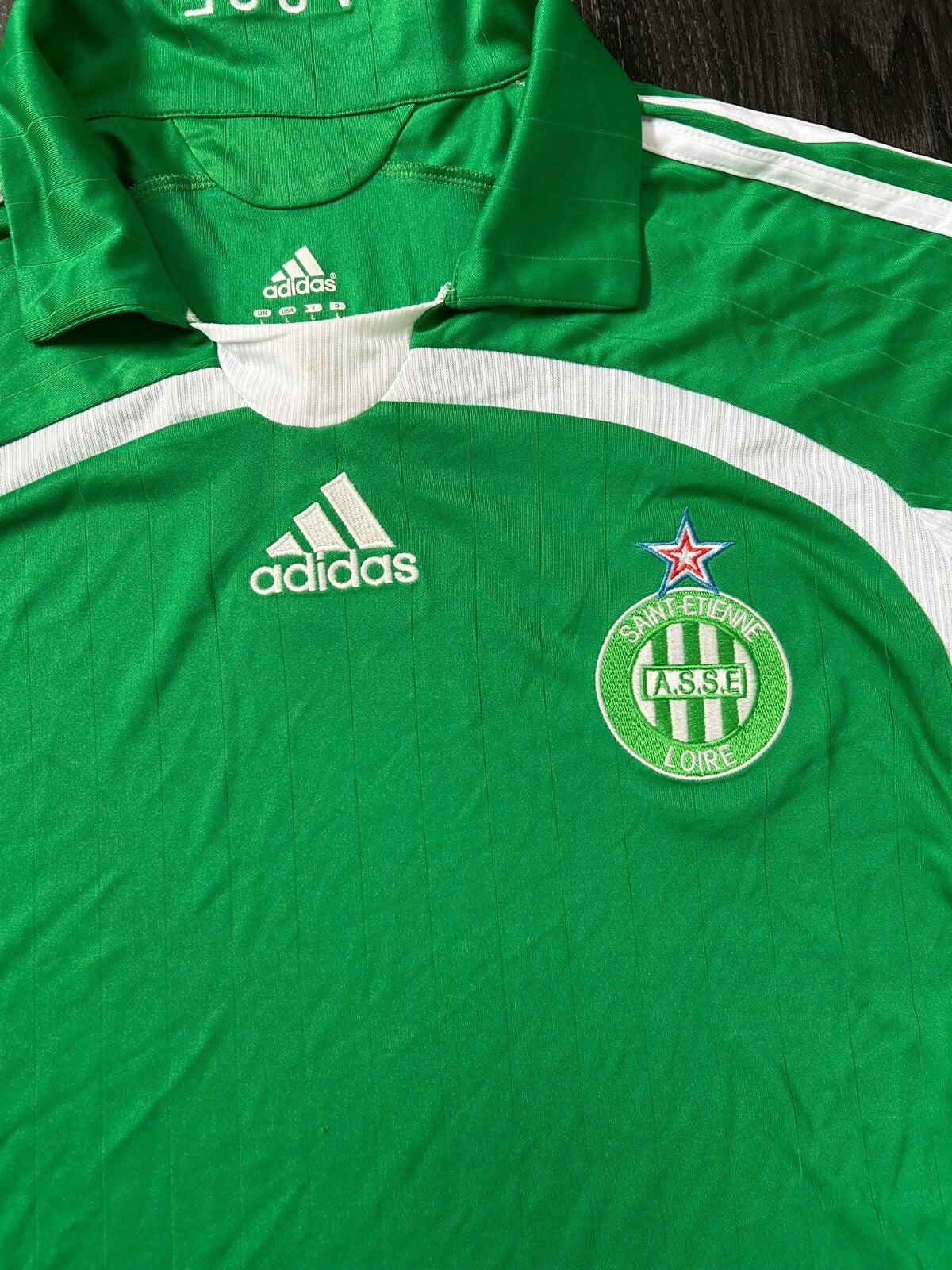 BRAND NEW Authentic Adidas AS SaintÉtienne 2006/2007 Home Shirt Mens Large1