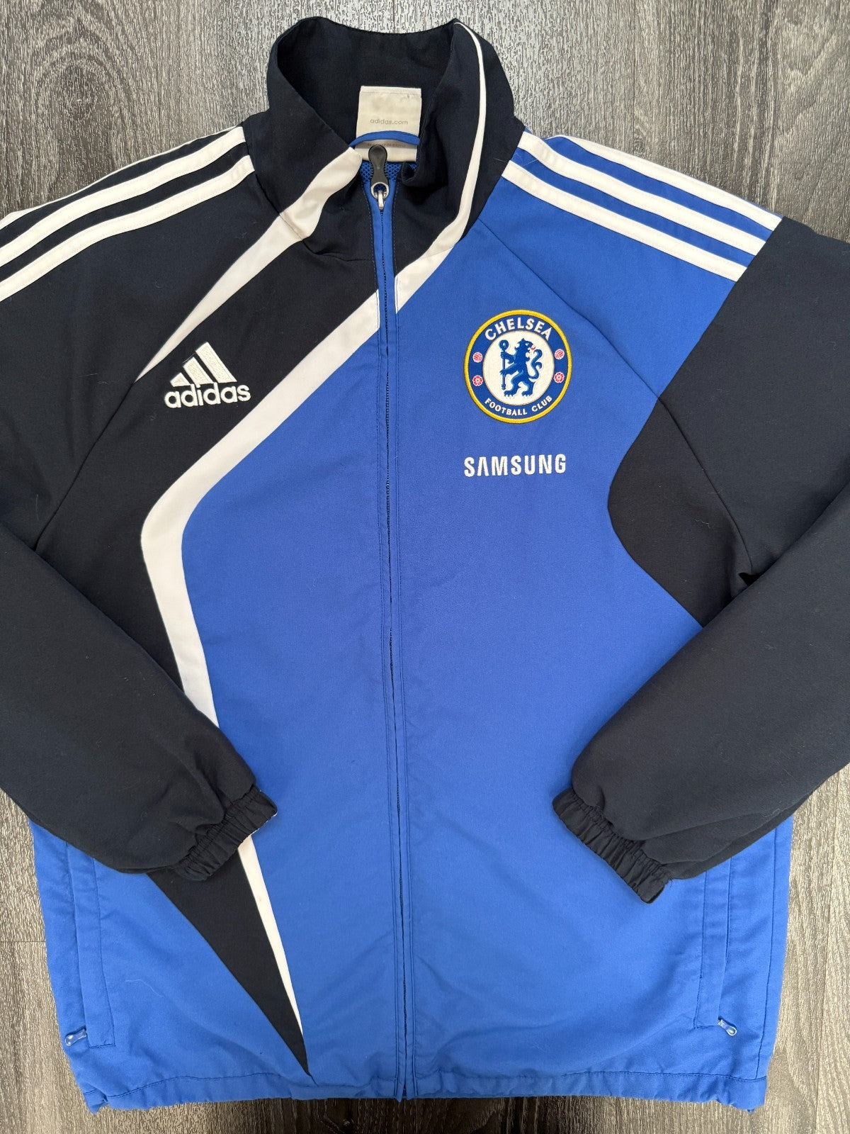 Original Adidas Chelsea 2009/2010 Track Jacket Mens Small S0