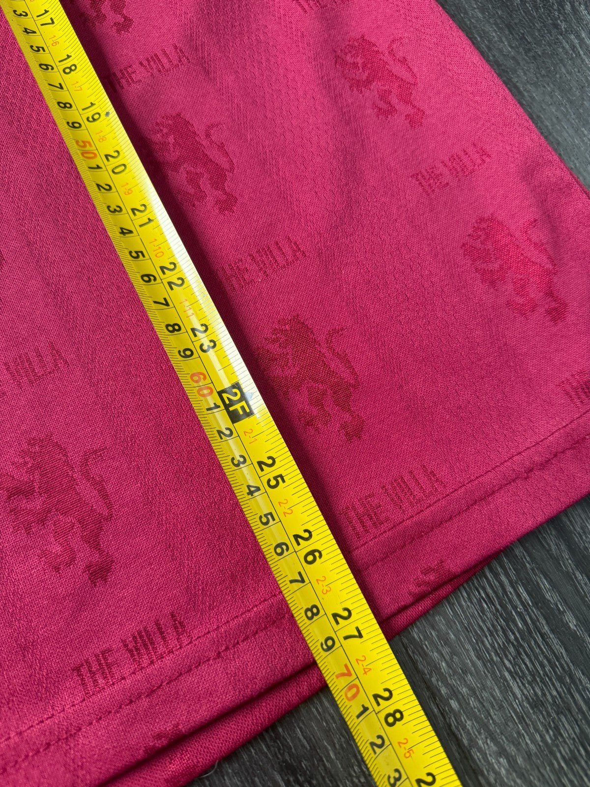 Original Authentic Reebok Aston Villa 1995/1996 Home Shirt Mens Medium4