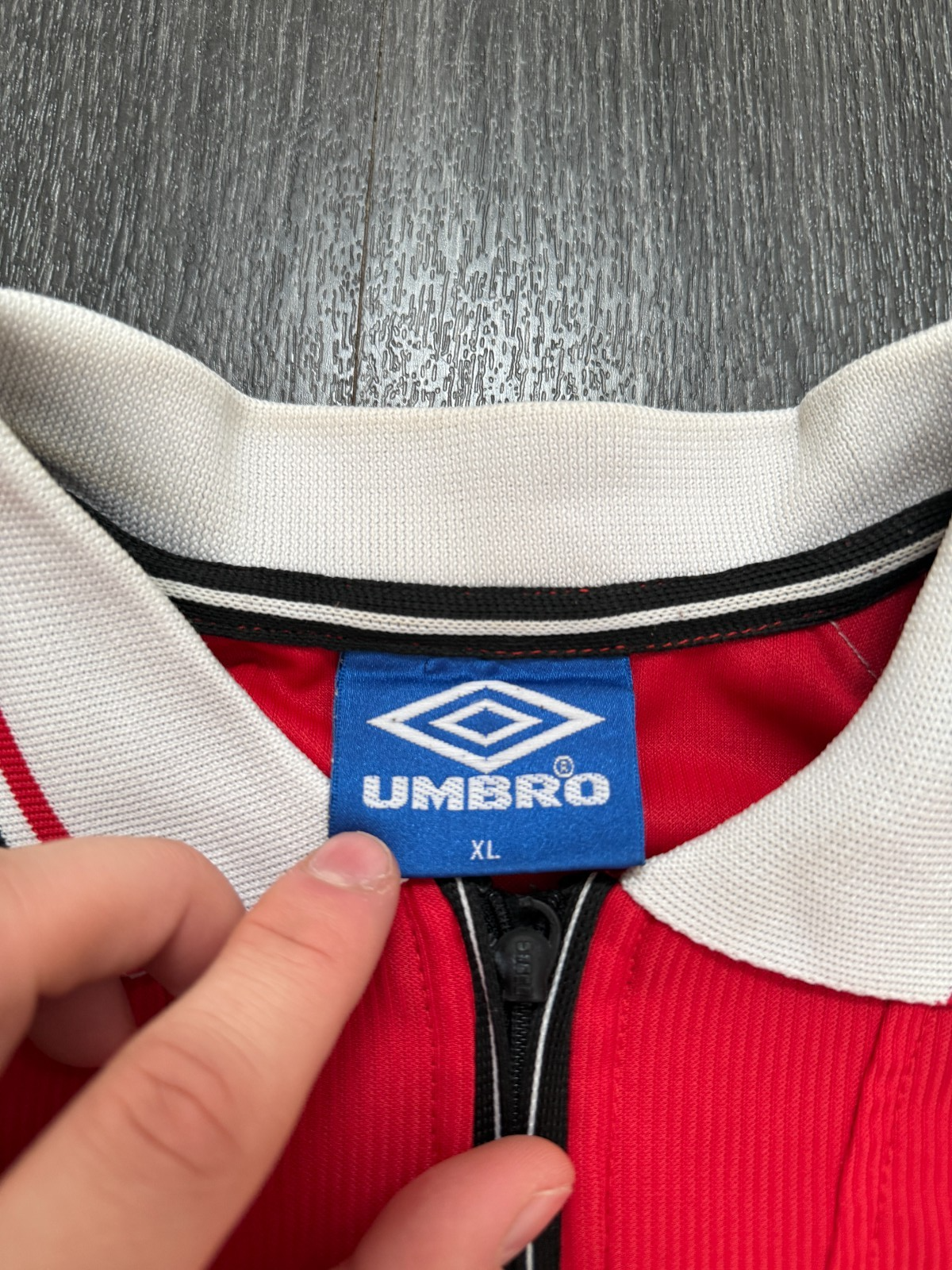 Original Umbro Manchester United 1998/1999 Home Shirt CANTONA 7 Mens XL4