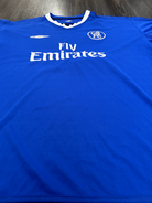 Original Authentic Umbro Chelsea 2003/2004 Home Shirt Duff 21 Mens XXL 2XL7