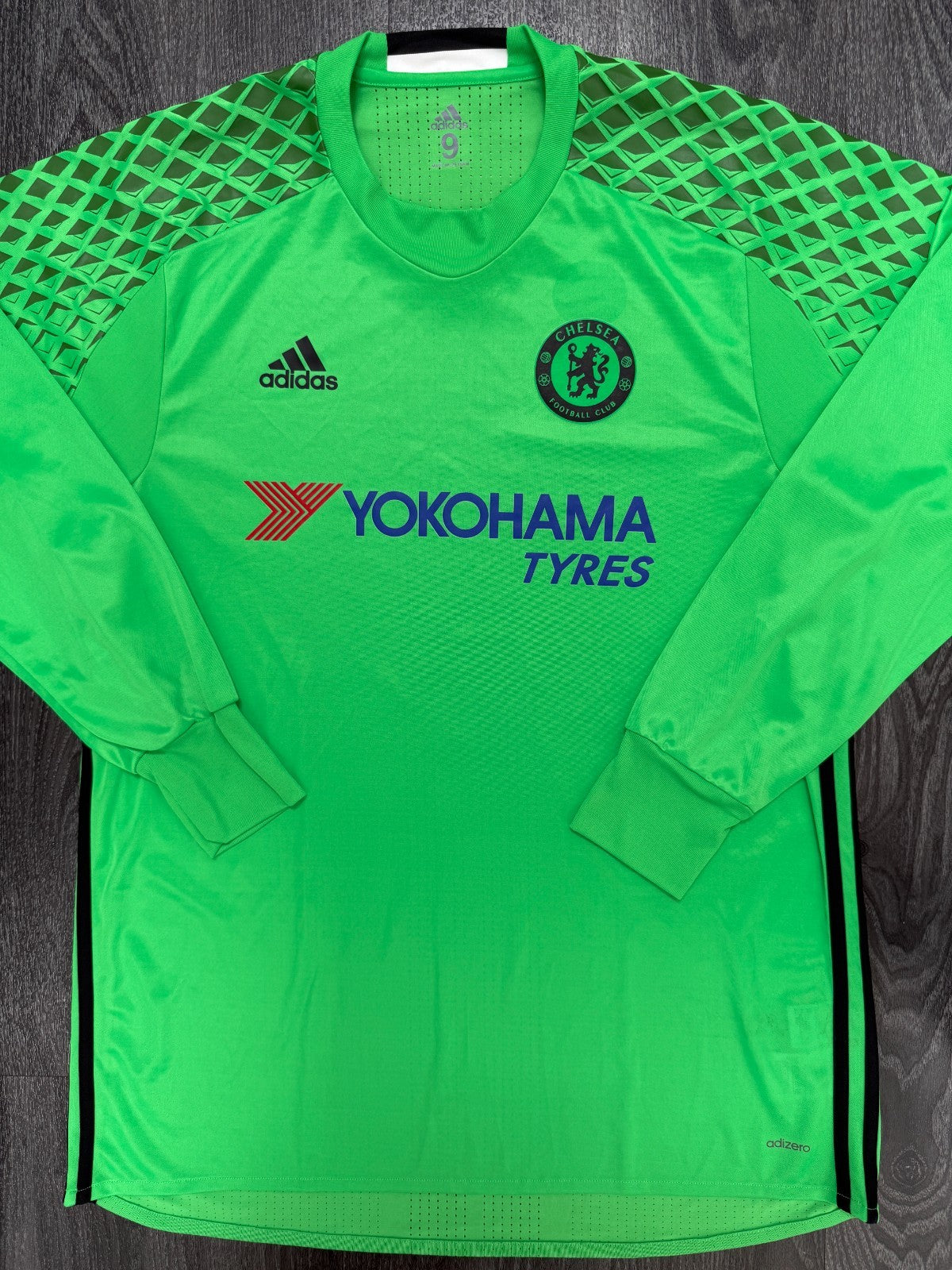 ELITE PLAYER ISSUE Original Adidas Chelsea 2016/2017 Goalkeeper Shirt Mens M0