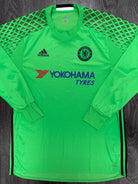 ELITE PLAYER ISSUE Original Adidas Chelsea 2016/2017 Goalkeeper Shirt Mens M0