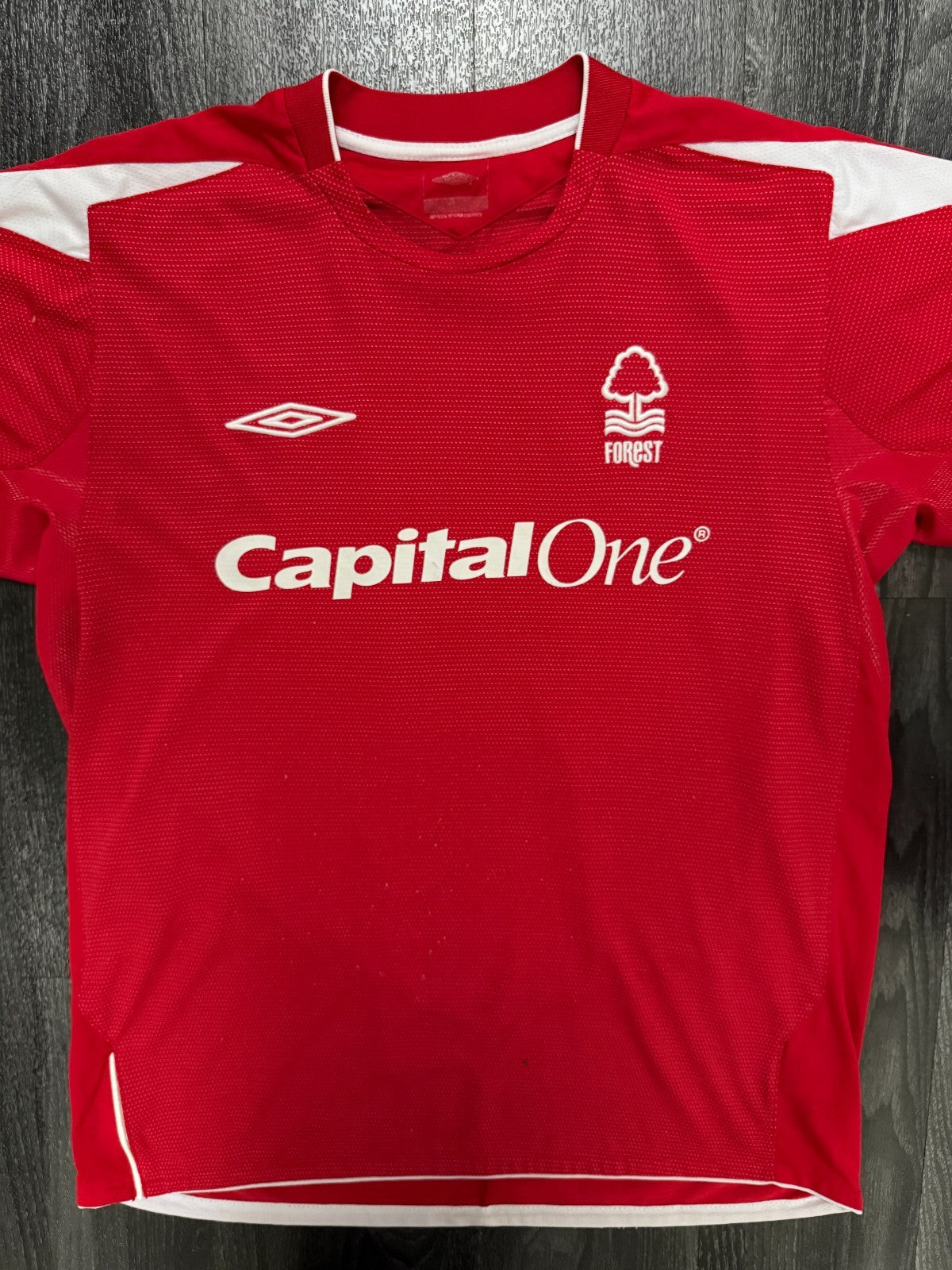 Original Umbro Nottingham Forest 2004/2005 Home SHirt Mens Large L0